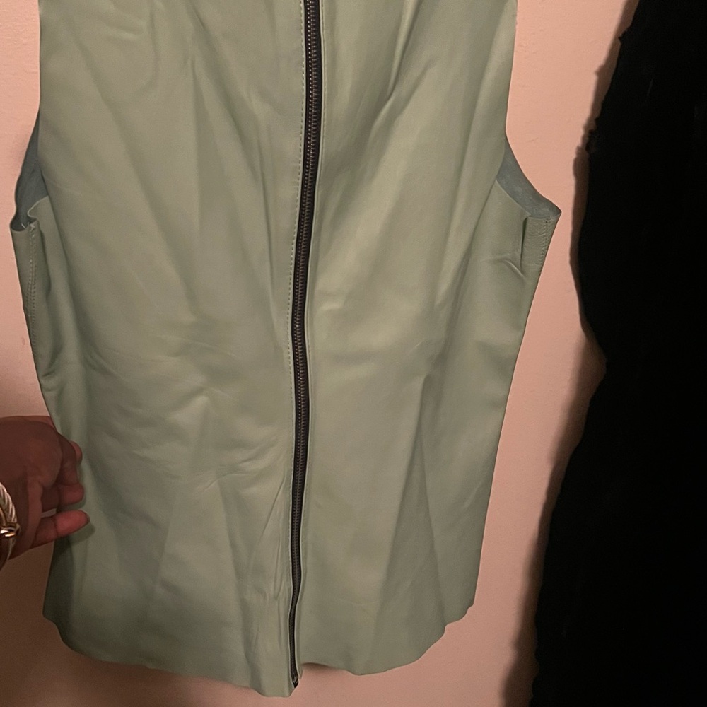 PJK Patterson J. Kincaid Light Green Women's Vest
